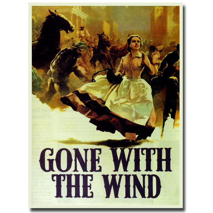 Gone with the Wind 14 x 19 Canvas Art Image 1