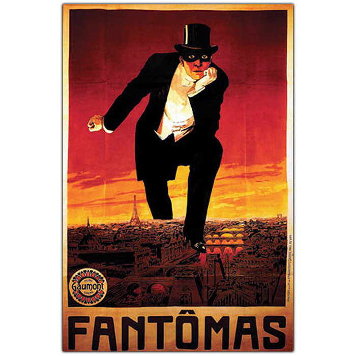 Fantomas 14 x 19 Canvas Art Image 1