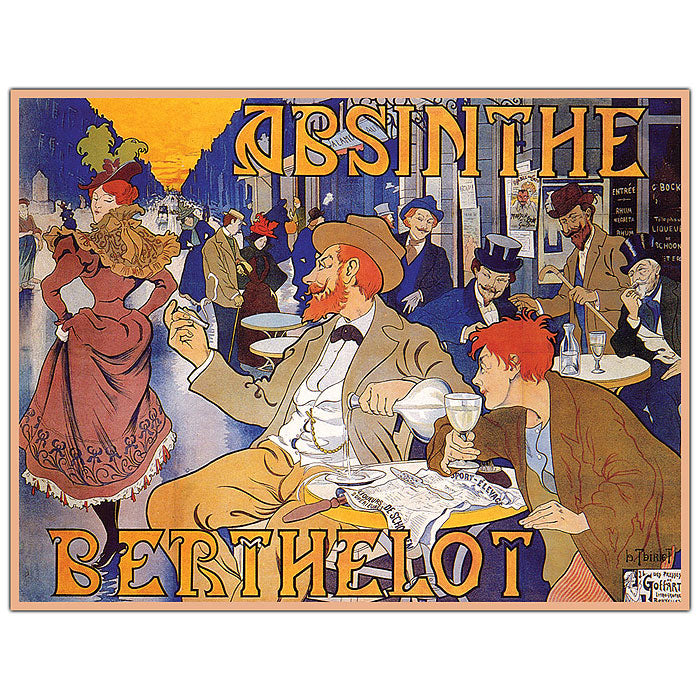 Absinthe Berthelot 14 x 19 Canvas Art Image 1