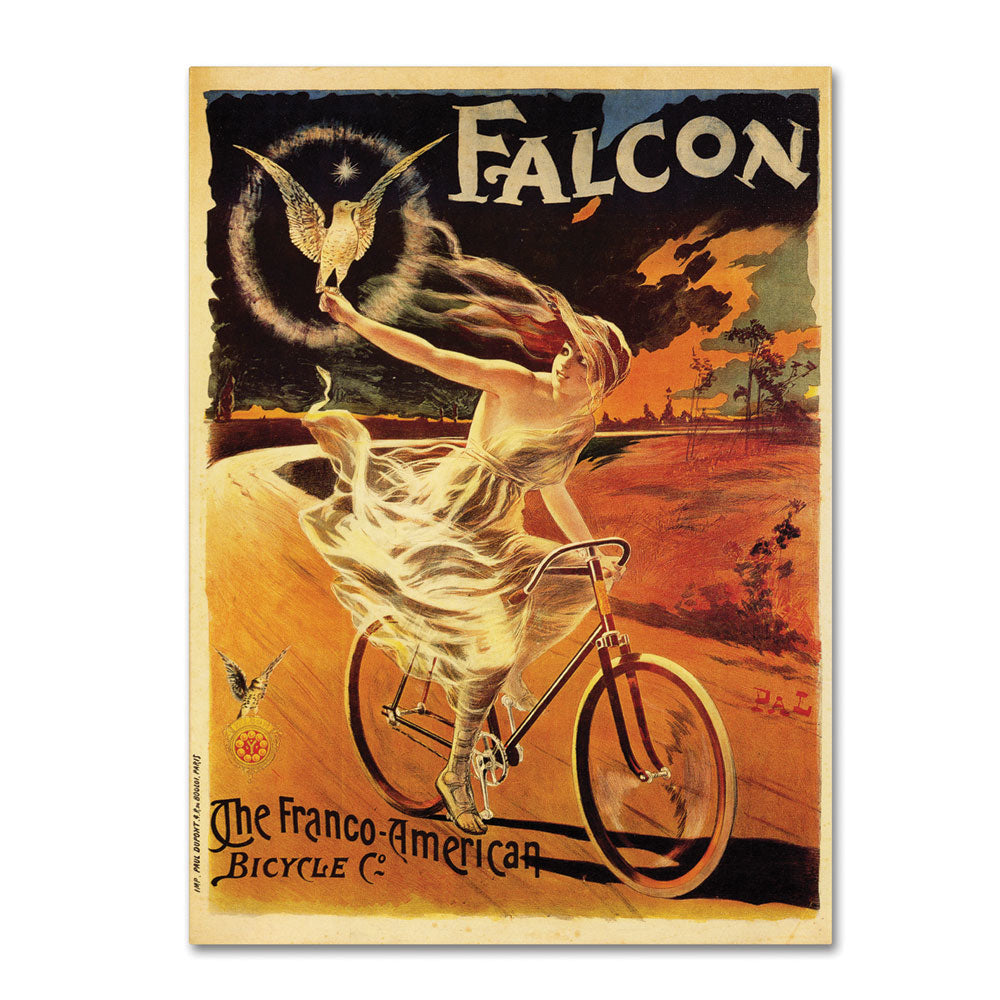 Falcon 14 x 19 Canvas Art Image 1