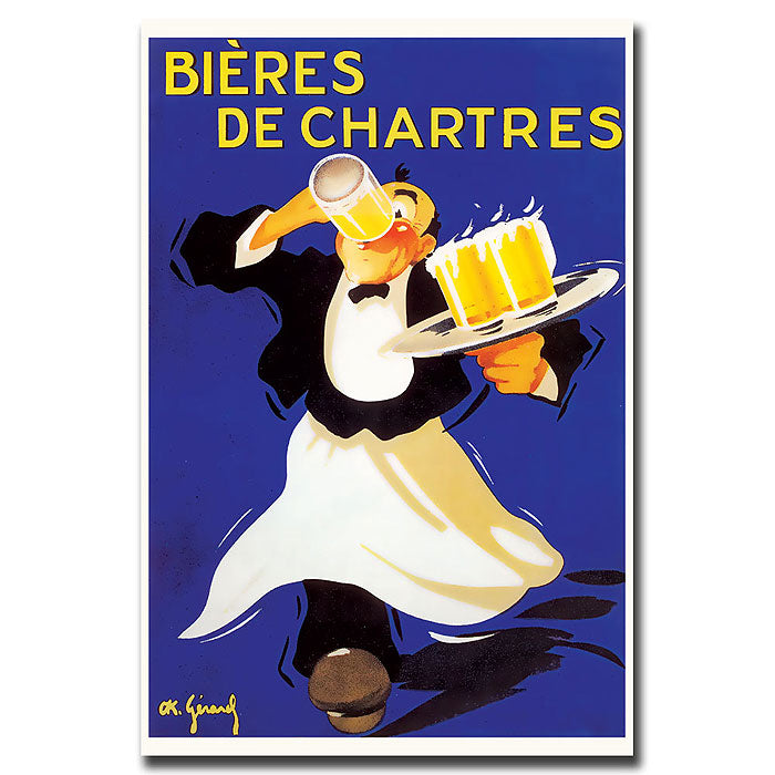 Bieres de Chartres 14 x 19 Canvas Art Image 1