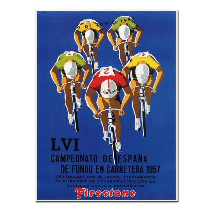 Campeonato de Espana 14 x 19 Canvas Art Image 1