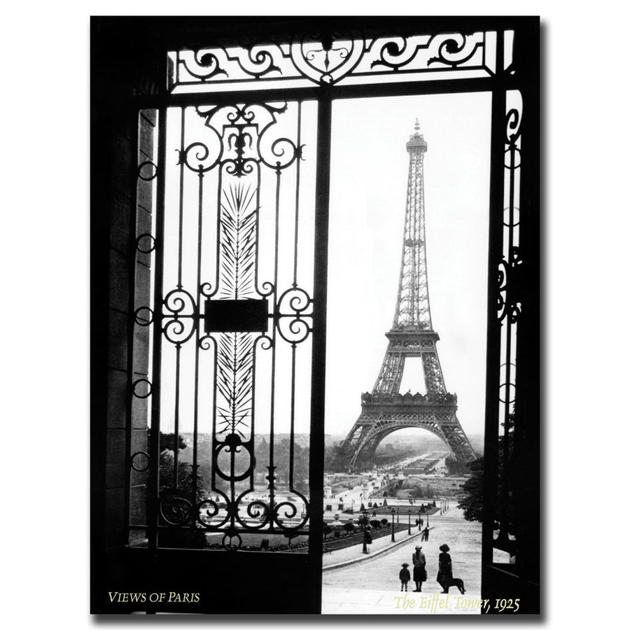 Sally Gall Views of Paris 14 x 19 Canvas Art Image 1