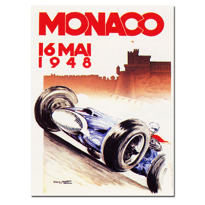 Monaco 1948 14 x 19 Canvas Art Image 1