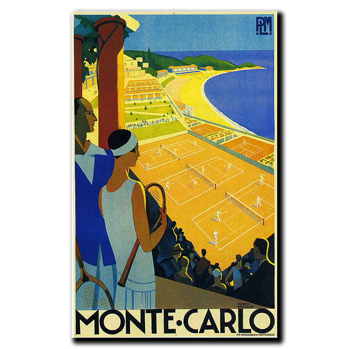 Monte-Carlo 14 x 19 Canvas Art Image 1