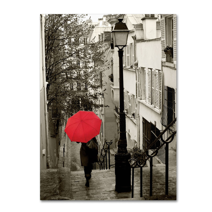 Sue Schlabach Paris Stroll II 14 x 19 Canvas Art Image 1