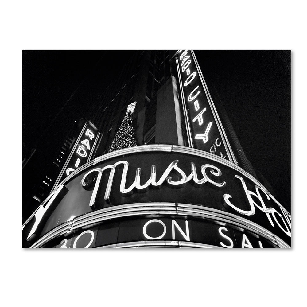 Yale Gurney Radio City 14 x 19 Canvas Art Image 1