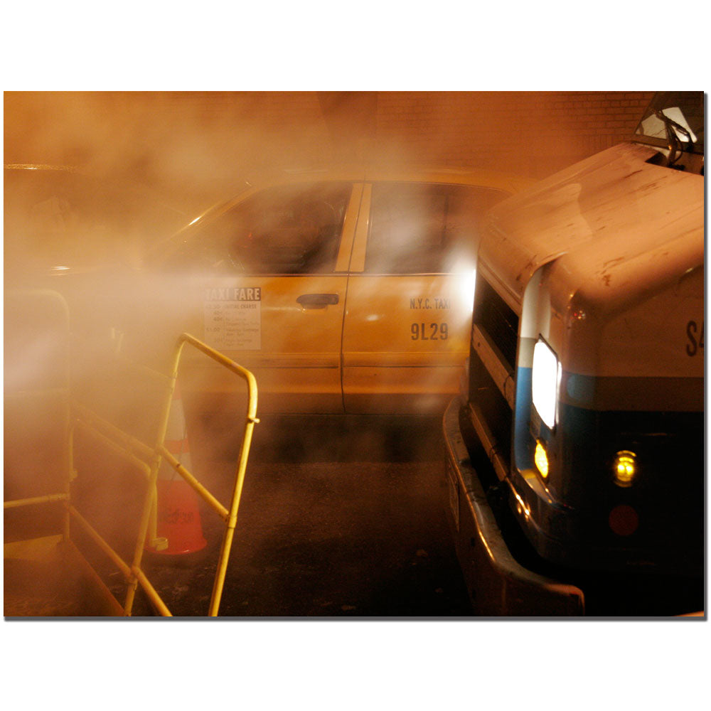 Yale Gurney Taxi 14 x 19 Canvas Art Image 1