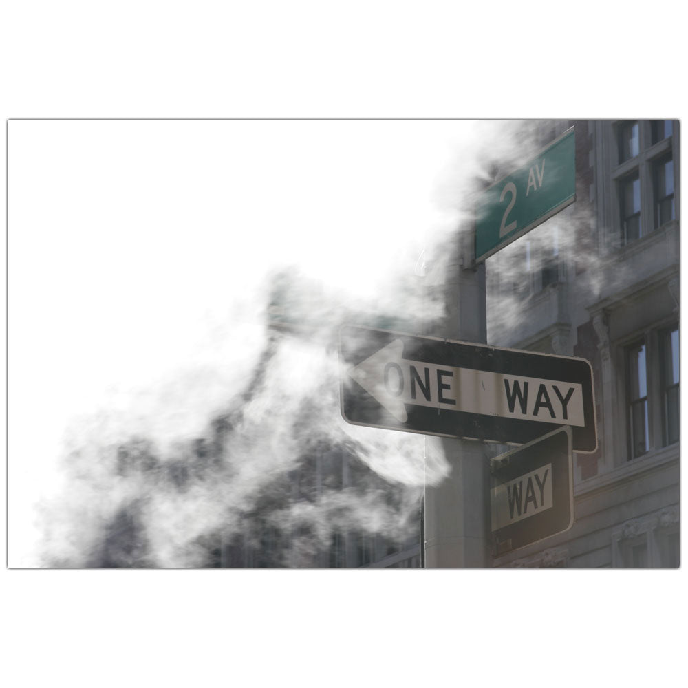 Yale Gurney One Way 14 x 19 Canvas Art Image 1