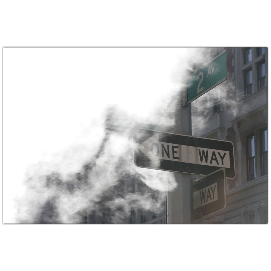 Yale Gurney One Way 14 x 19 Canvas Art Image 1