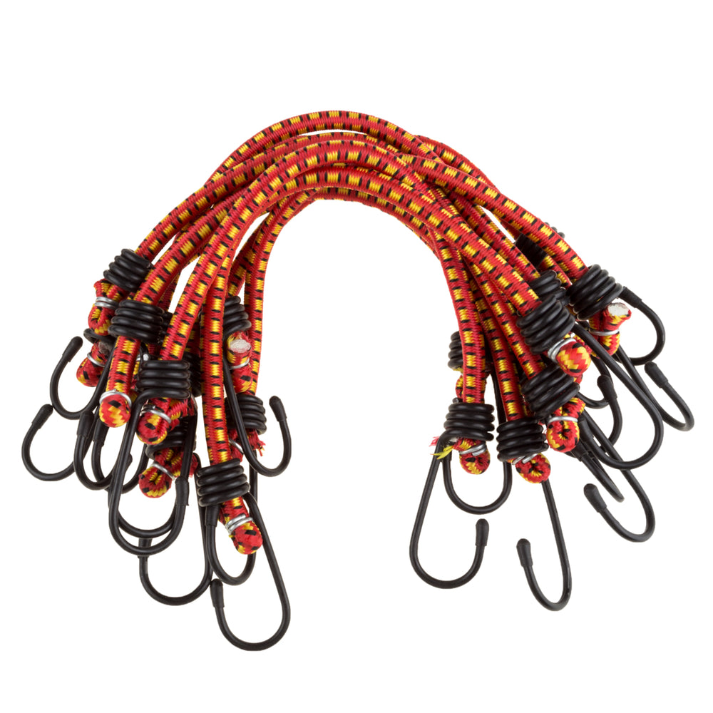 Stalwart 12" Bungee Cords - 10 Pack Image 2