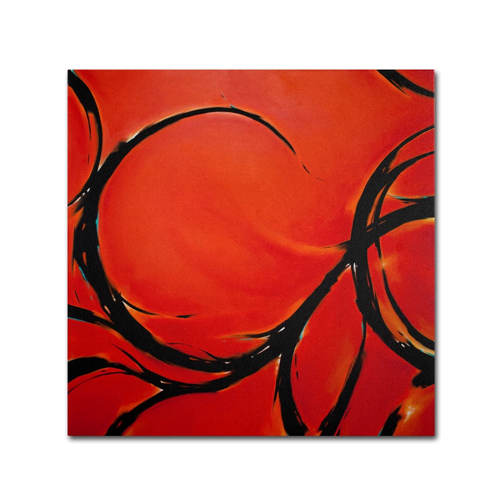 CH Studios Red Dream Canvas Wall Art 14 x 14 Image 1