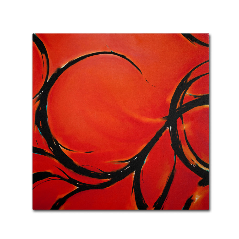 CH Studios Red Dream Canvas Wall Art 14 x 14 Image 2