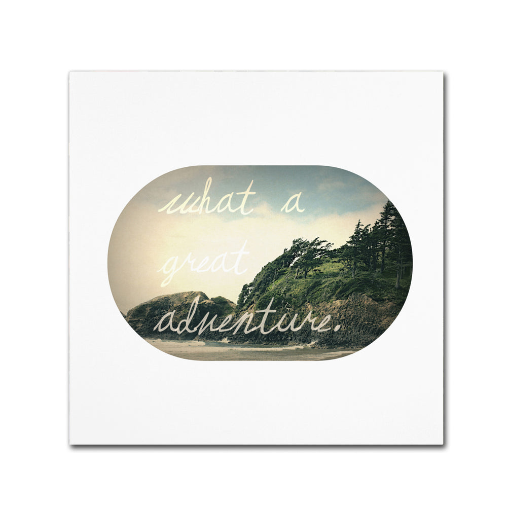 Leah Flores What A Great Adventure Canvas Wall Art 14 x 14 Image 2