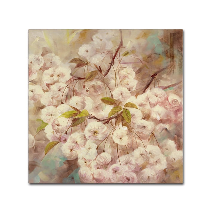 Li Bo Rose Bush I Canvas Wall Art 14 x 14 Image 1