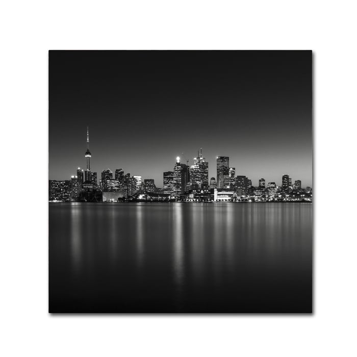 Dave MacVicar Lights Canvas Wall Art 14 x 14 Image 1