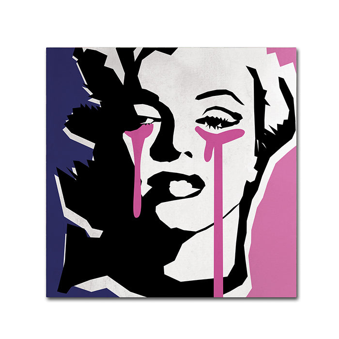 Mark Ashkenazi Marilyn Monroe III Canvas Wall Art 14 x 14 Image 1