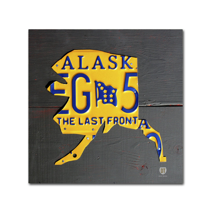 Design Turnpike Alaska Canvas Wall Art 14 x 14 Image 2