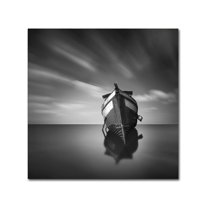 Moises Levy My Boat IV Canvas Wall Art 14 x 14 Image 1