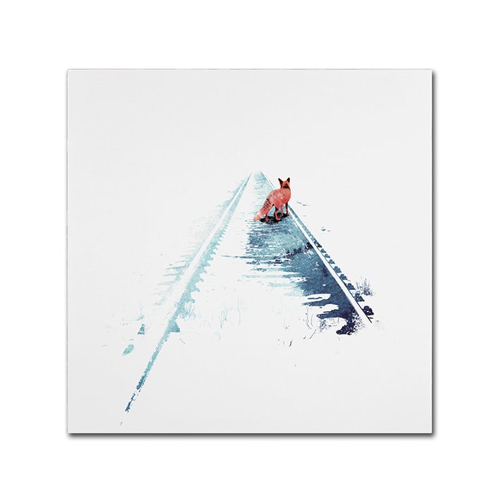 Robert Farkas From Nowhere To Nowhere Canvas Wall Art 14 x 14 Image 1