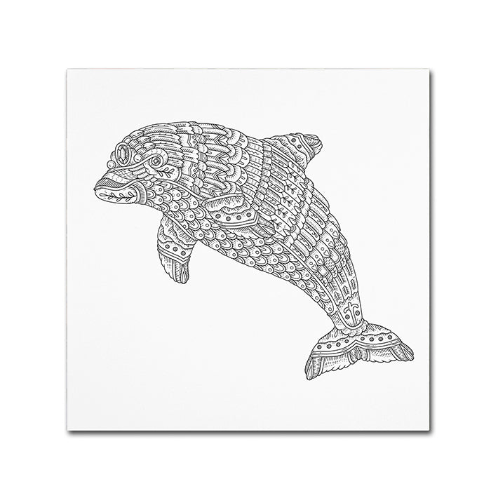 Filippo Cardu Spirit Animals 8 Canvas Wall Art 14 x 14 Image 1