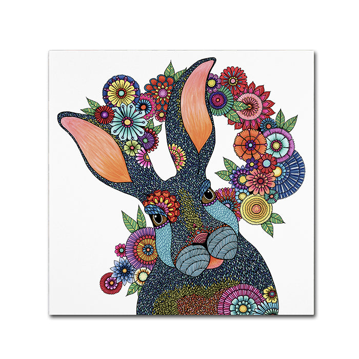 Hello Angel Mr. Rabbit Canvas Wall Art 14 x 14 Image 1