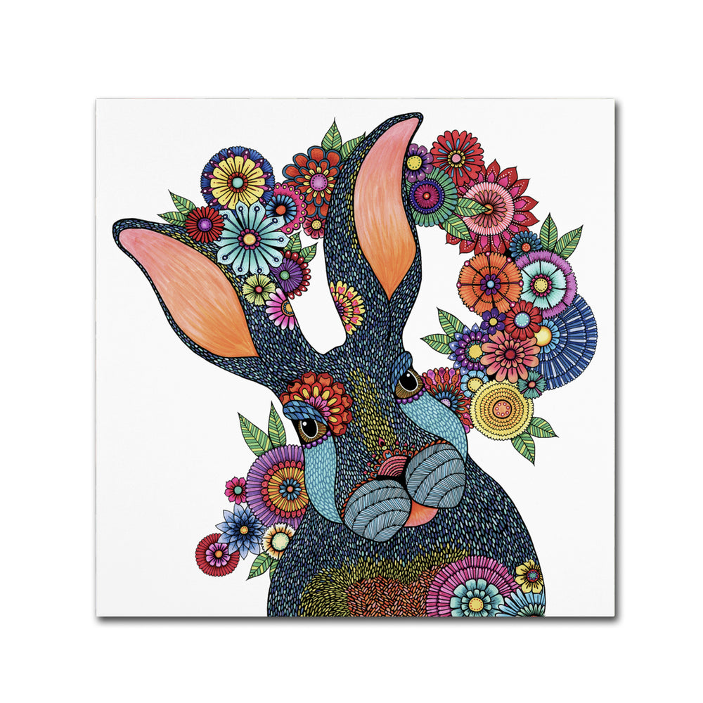 Hello Angel Mr. Rabbit Canvas Wall Art 14 x 14 Image 2