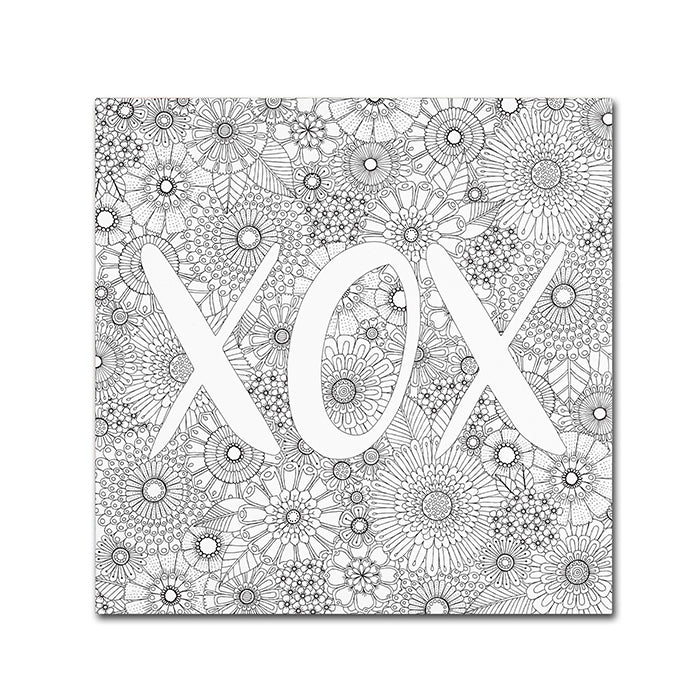 Hello Angel XOX Canvas Wall Art 14 x 14 Image 1