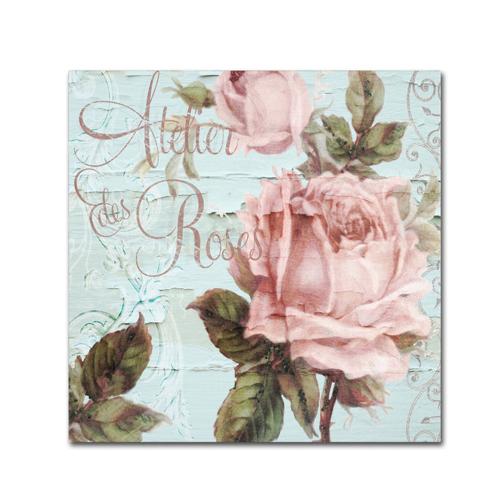 Color Bakery Atelier De Roses Canvas Wall Art 14 x 14 Image 2