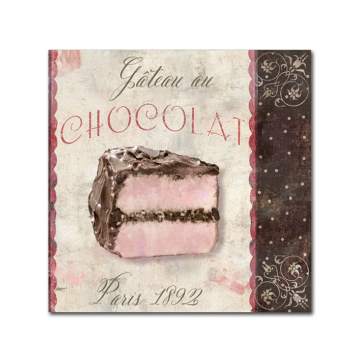 Color Bakery Patisserie XI Canvas Wall Art 14 x 14 Image 1