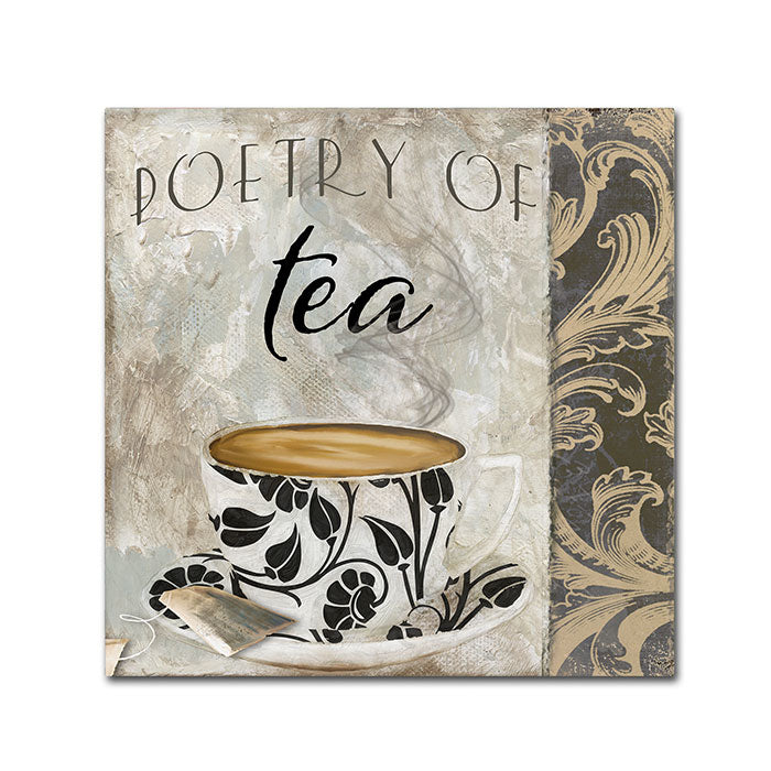 Color Bakery Art of Tea II Canvas Wall Art 14 x 14 Image 1