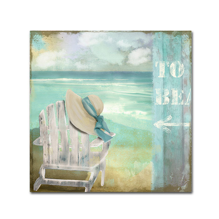 Color Bakery By the Sea I Canvas Wall Art 14 x 14 Image 1