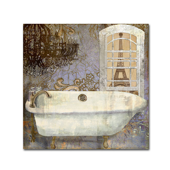 Color Bakery Salle de Bain I Canvas Wall Art 14 x 14 Image 1