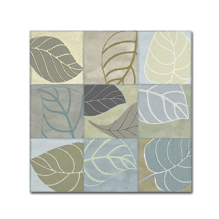 Color Bakery Leaf Story IV Canvas Wall Art 14 x 14 Image 1