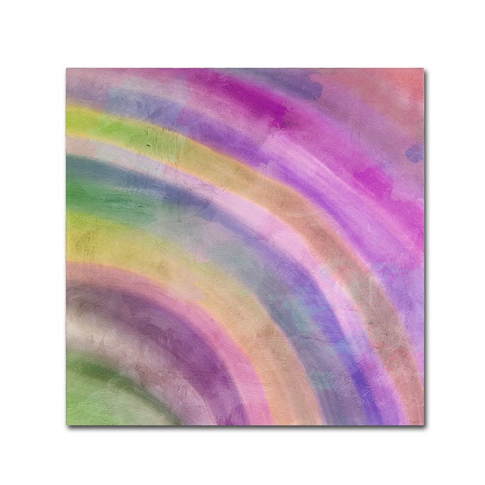 Color Bakery Hot Canvas Wall Art 14 x 14 Image 1