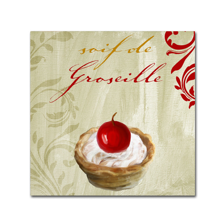 Color Bakery Tartes Francais Currant Canvas Wall Art 14 x 14 Image 2