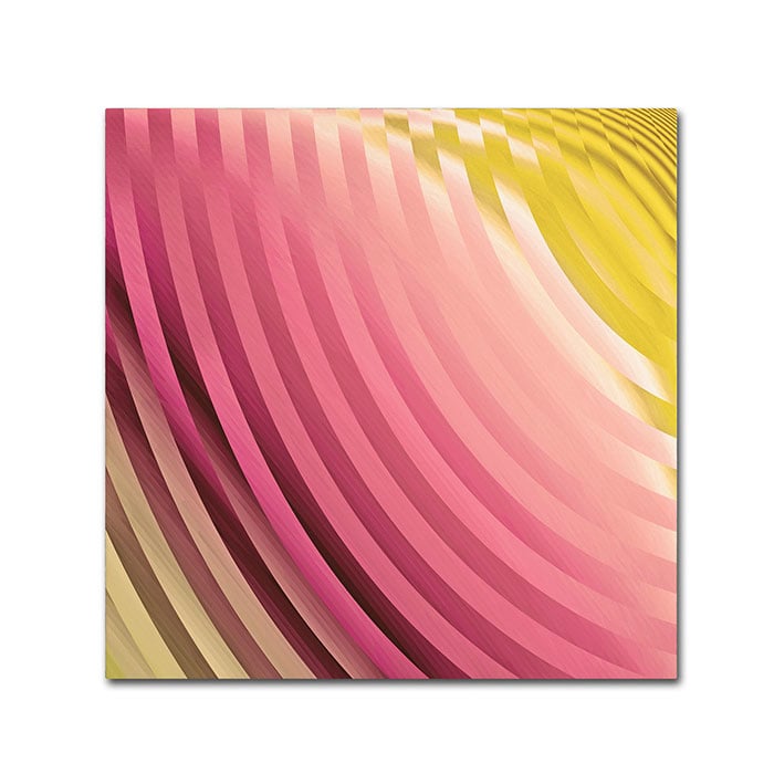 Color Bakery Satin V Canvas Wall Art 14 x 14 Image 1