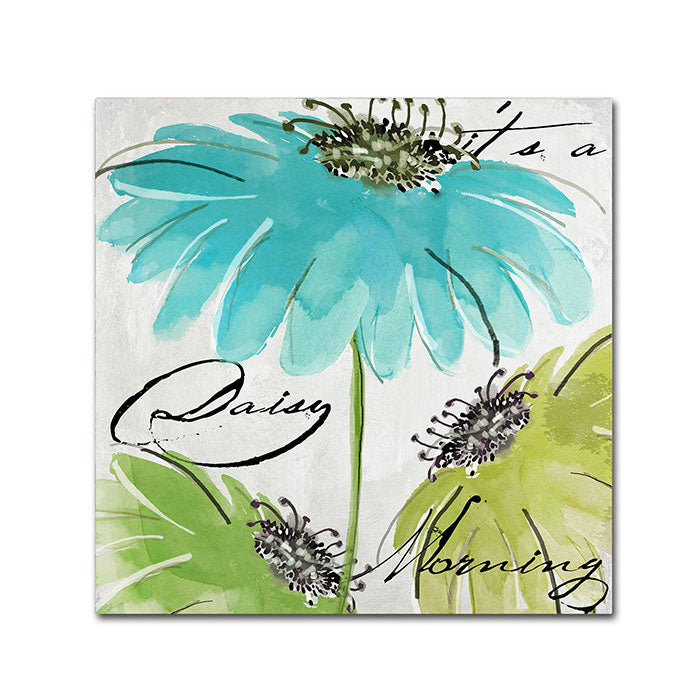 Color Bakery Daisy Morning II Canvas Wall Art 14 x 14 Image 1