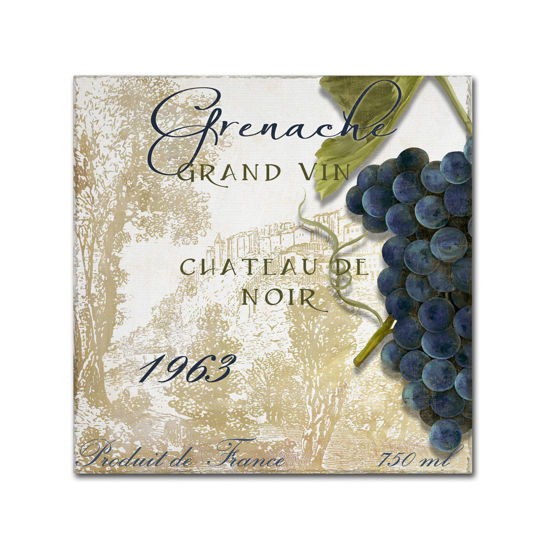 Color Bakery Grand Vin Grenache Canvas Wall Art 14 x 14 Image 2