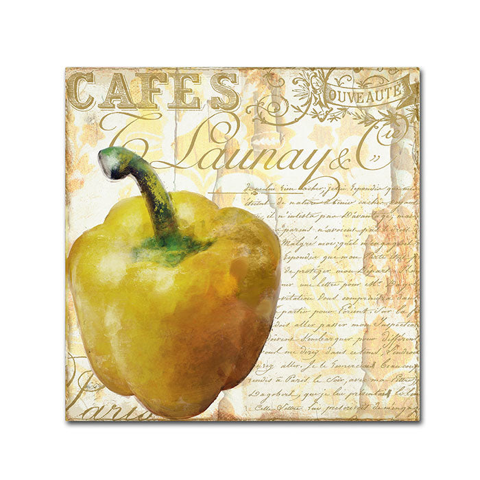 Color Bakery Cafe d?Or VII Canvas Wall Art 14 x 14 Image 1