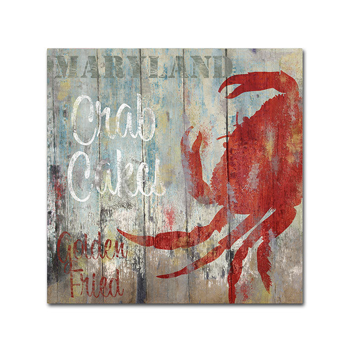 Color Bakery Restaurant Seafood II Canvas Wall Art 14 x 14 Image 1