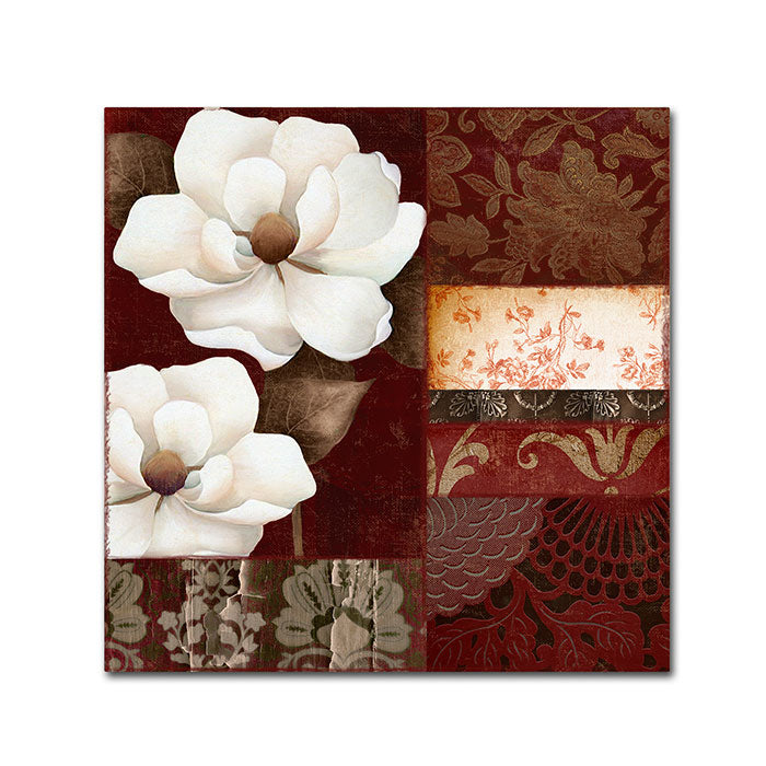 Color Bakery Flores Blancas III Canvas Wall Art 14 x 14 Image 1