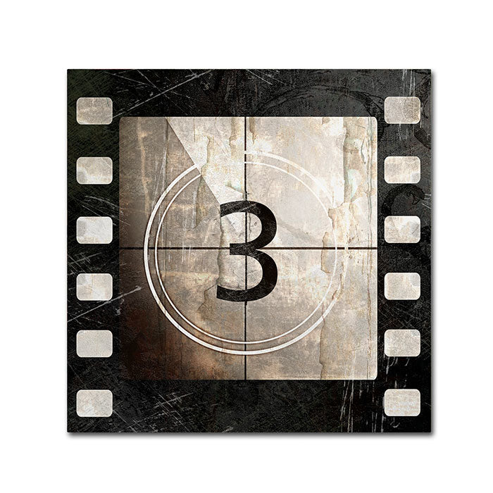 Color Bakery Vintage Countdown III Canvas Wall Art 14 x 14 Image 1