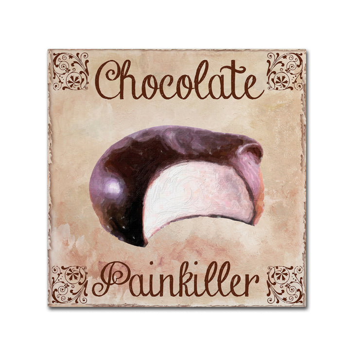 Color Bakery Chocolate Therapy I Canvas Wall Art 14 x 14 Image 2