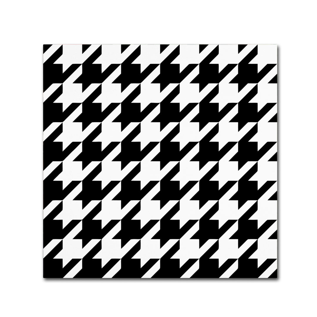 Color Bakery Houndstooth II Canvas Wall Art 14 x 14 Image 2