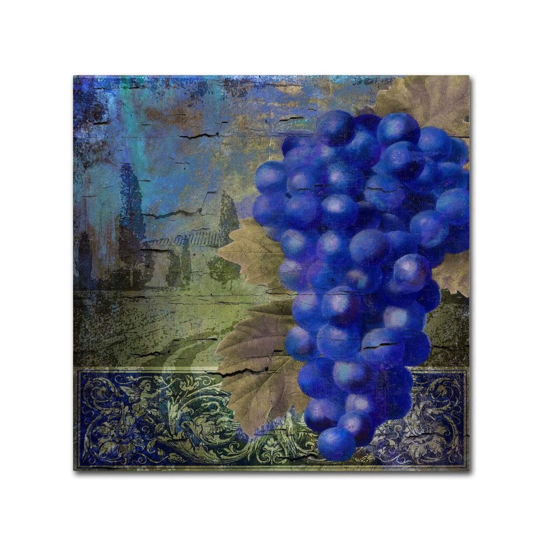 Color Bakery Vino Blu One Canvas Wall Art 14 x 14 Image 2