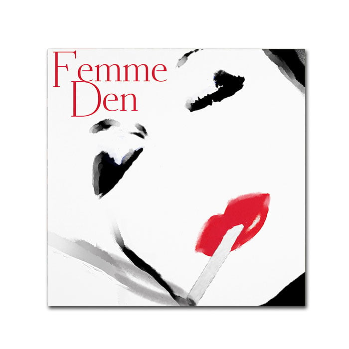 Color Bakery Femme Den I Canvas Wall Art 14 x 14 Image 1