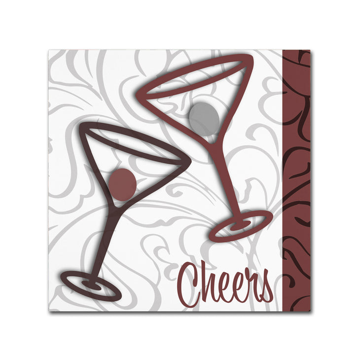 Color Bakery Cheers II Canvas Wall Art 14 x 14 Image 2