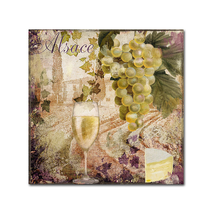 Color Bakery Wine Country I Canvas Wall Art 14 x 14 Image 1