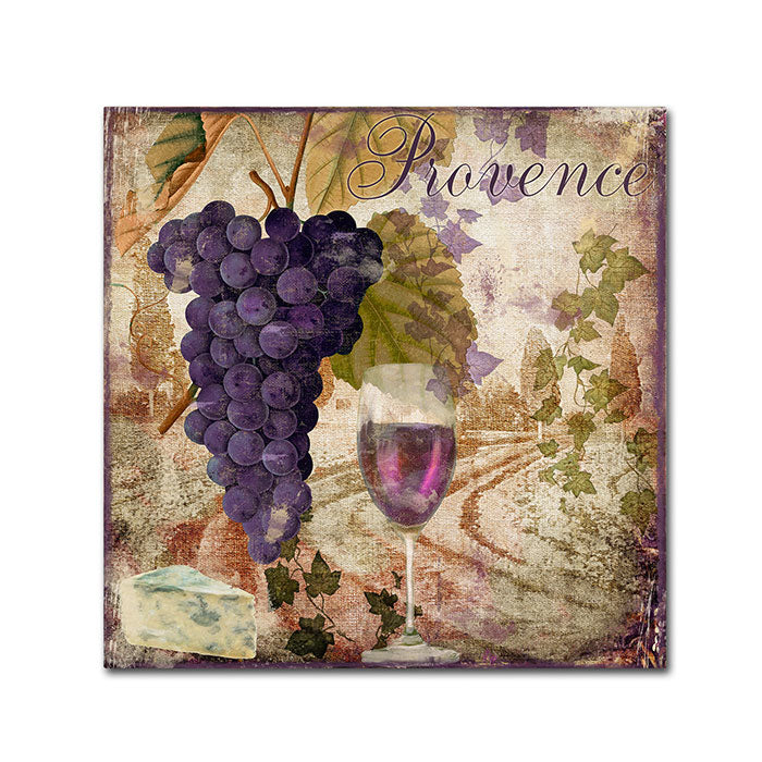 Color Bakery Wine Country III Canvas Wall Art 14 x 14 Image 1